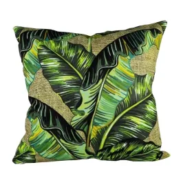 poszewka-na-jasiek-40x40-duze-liscie-zielony-leaf