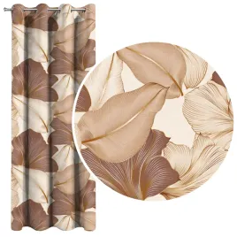 zaslona-welurowa-zaciemniajaca-zaslony-duze-liscie-braz-bez-140x250-wys