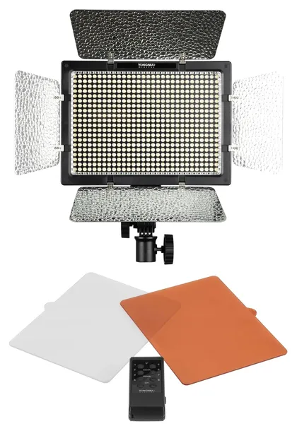YONGNUO YN600L II LAMPA FOTOGRAFICZNA STUDYJNA LED 5600K + PILOT 4800 lm