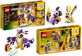 lego-creator-31125-fantastyczne-lesne-stworzenia-zjawiskowe-zwierzeta-lasu