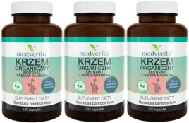 3-x-medverita-krzem-organiczny-100-mg-120-kapsulek-wspiera-kondycje-wlosow