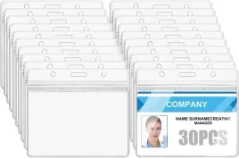 przezroczyste-identyfikatory-na-karty-wizytowki-etui-wodoodporne-30-sztuk