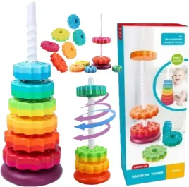 teczowa-wieza-kolorowa-rinbow-tower-40-cm