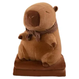 maskotka-kapibara-z-szalikiem-duzy-pluszak-z-kocykiem-poduszka-3w1-40-cm