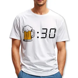 koszulka-meska-czas-sie-napic-biala-prezent-dla-faceta-wzory-xl