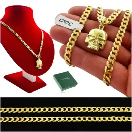 zloty-pelny-lancuszek-meski-pancerka-z-wisiorkiem-czacha-925-grawer-gratis