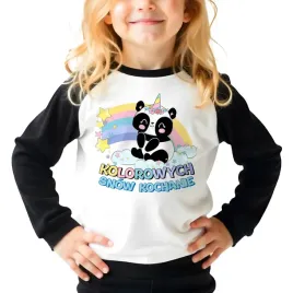 pizama-dzieci-kolorowych-snow-wzory-prezent-czarno-biala-dlugi-rekaw-128cm