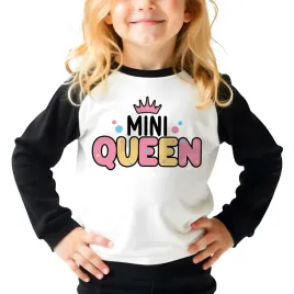 pizama-dziecieca-mini-queen-wzory-prezent-czarno-biala-dlugi-rekaw-128cm