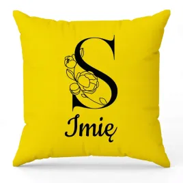 poduszka-twoje-imie-monogram-litera-s-zolty-na-prezent-wzory