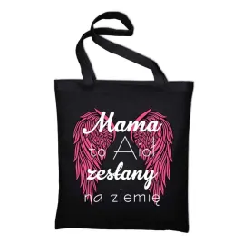 torba-eko-bawelna-czarna-mama-to-aniol-mix-wzory