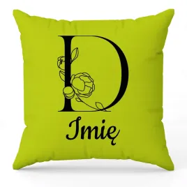 poduszka-twoje-imie-monogram-litera-d-zielony-na-prezent-wzory