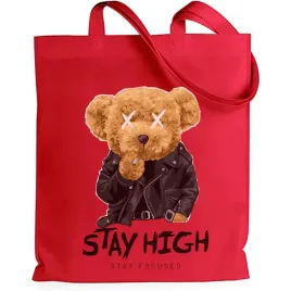 torba-eko-czerwona-dlugie-ucho-teddy-stay-high-wzo