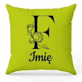 poduszka-twoje-imie-monogram-litera-f-zielony-na-prezent-wzory