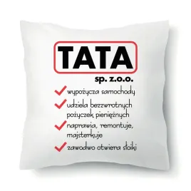 poduszka-biala-do-snu-prezent-na-dzien-ojca-dla-taty-tata-sp-z-o-o-wzory