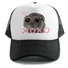 czapka-czarna-z-daszkiem-na-lato-wiosne-trucker-na-prezent-chomik-xoxo-wz
