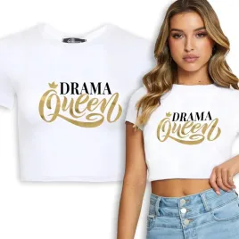 krotka-koszulka-damska-biala-drama-queen-wzory-l