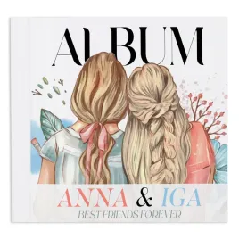 album-niebieski-prezent-dla-przyjaciolek-best-friends-imie-wzory