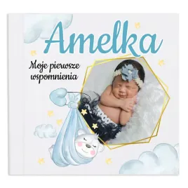 album-na-zdjecia-pierwsze-wspomnienia-imie-wzory