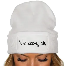 zimowa-biala-czapka-na-prezent-urodziny-upominek-nie-zes-aj-sie-wzory