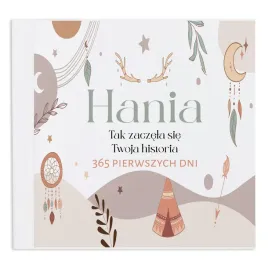 album-rozowy-personalizowany-na-prezent-roczek-365-pierwszych-dni-wzory