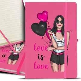 notes-notatnik-bujo-a5-roz-love-is-love-top-wzory