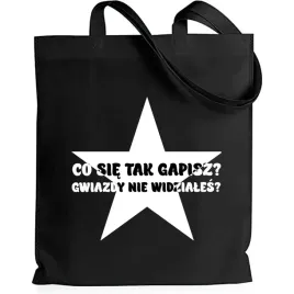 torba-eko-shopper-czarny-co-sie-gapisz-gwiazdy-nie-widziales-wzory