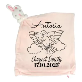 kocyk-kroliczek-poszewka-prezent-na-pamiatke-chrztu-swietego-twoje-imie
