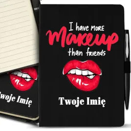 notes-a5-czarny-dlugopis-more-make-up-imie-wzory