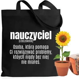 eko-torba-czarna-shopper-slonecznik-rzeczownik-dla-nauczyciela-wzory