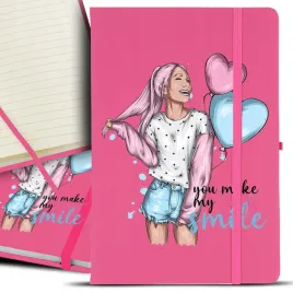 notes-notatnik-bujo-a5-roz-my-heart-smile-wzory