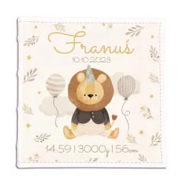 album-bialy-eko-prezent-na-roczek-urodziny-metryczka-imie-wzory