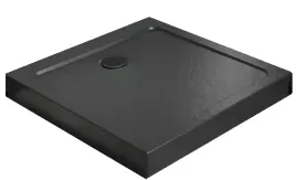 brodzik-radaway-doros-c-stone-black-compact-80x80-czarny