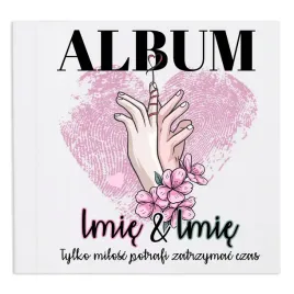 album-na-zdjecia-prezent-na-walentynki-imie-wzory