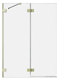 parawan-wannowy-essenza-pro-szczotkowane-zloto-pnd-ii-120x150-lewy-radaway
