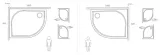 brodzik-asymetryczny-radaway-patmos-e-100x80-srednica-odplywu-90-mm
