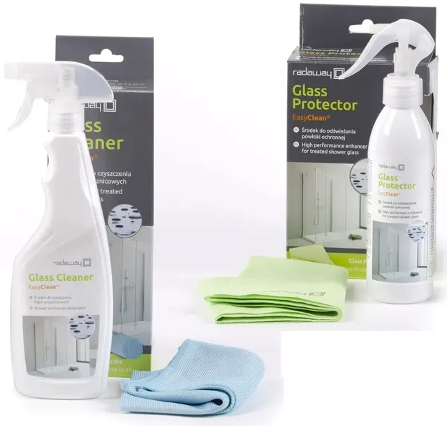 Zestaw Glass Cleaner i Glass Protector RADAWAY