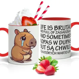 kubek-prezent-do-pracy-life-is-brutal-and-full-zasadzkas-leniwiec-wzory