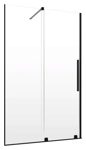 Drzwi prysznic Furo DWJ 140x200 RADAWAY LEWE Black