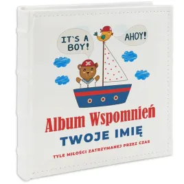 album-prezent-chrzest-imie-od-chrzestnego-ekoskora