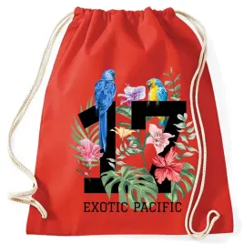worko-plecak-czerwony-do-szkoly-na-buty-exotic-pacific-mix-grafiki-wzory