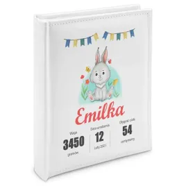 album-prezent-chrzest-imie-dziecka-metryczka-wzory