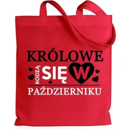 czerwona-torba-na-zakupy-shopper-krolowe-rodza-sie-w-pazdzierniku-mix-wzory