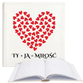 album-ekoskora-dla-par-prezent-na-walentynki-wzory