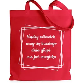 torba-czerwona-shopper-madry-uczy-sie-codziennie-idealna-dla-nauczyciela-wz