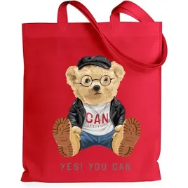 shopper-torba-na-zakupy-czerwona-mis-pluszowy-motywacja-yes-you-can-wzory