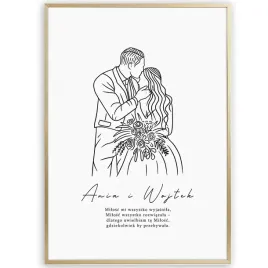 plakat-obraz-91x61-prezent-na-dla-par-wasze-imiona