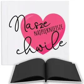 album-czarne-strony-prezent-na-walentynki-wzory