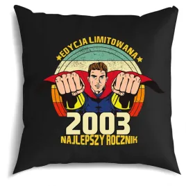 poduszka-czarna-jasiek-edycja-limitowana-rocznik-2003-prezent-urodzinowy-wz