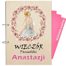 album-styl-boho-twoje-imie-prezent-wieczor-panienski-15-rozowych-kart-wzory
