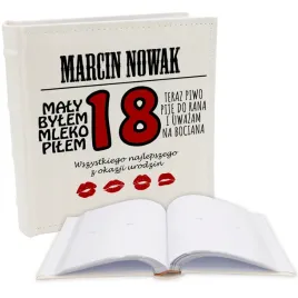 album-smieszny-prezent-na-osiemnastke-twoje-imie